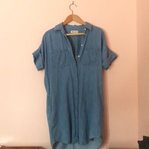 Madewell Denim Courier Dress